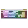 HATOR Icefall Tastatur Gaming USB QWERTY US-Englisch Weiß Full-Size RGB LED