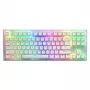 HATOR Gravity X TKL Tastatur Gaming USB QWERTY US English Weiß