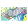 HATOR Gravity TKL Tastatur Gaming USB QWERTY US English Weiß