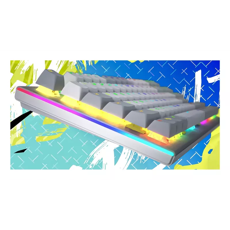 HATOR Gravity TKL Tastatur Gaming USB QWERTY US English Weiß