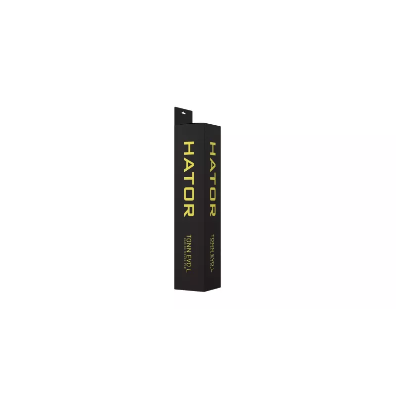 HATOR Tonn EVO L Gaming-Mauspad Schwarz