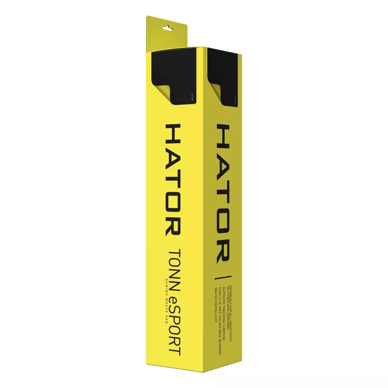 HATOR Tonn eSport Gaming-Mauspad Schwarz