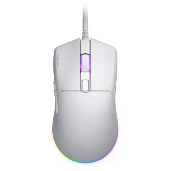Maus HATOR Pulsar 3 Optical Gelb 12000 DPI 6 Buttons White