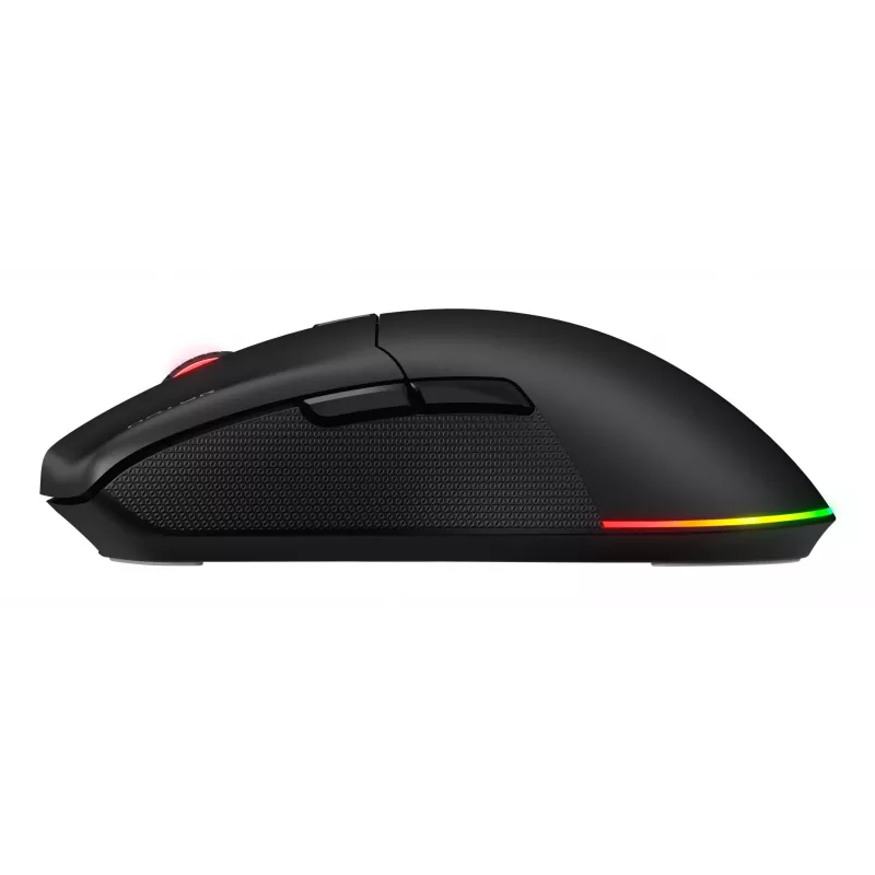 HATOR Pulsar 3 Wireless, schwarz - Optische Gelb 100M Switches PixArt PMW 3311 (HTM630)