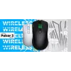HATOR Pulsar 3 Wireless, schwarz - Optische Gelb 100M Switches PixArt PMW 3311 (HTM630)