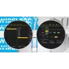 HATOR Pulsar 3 Wireless, schwarz - Optische Gelb 100M Switches PixArt PMW 3311 (HTM630)