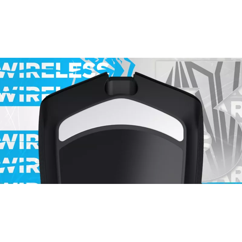 HATOR Pulsar 3 Wireless, schwarz - Optische Gelb 100M Switches PixArt PMW 3311 (HTM630)