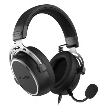 HATOR HYPERGANG 3 Hi-Res Headset kabelgebunden Kopfband Gaming USB Type-C / USB Type-A Schwarz