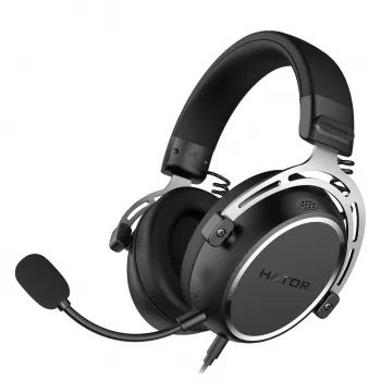 HATOR HYPERGANG 3 Hi-Res Headset kabelgebunden Kopfband Gaming USB Type-C / USB Type-A Schwarz