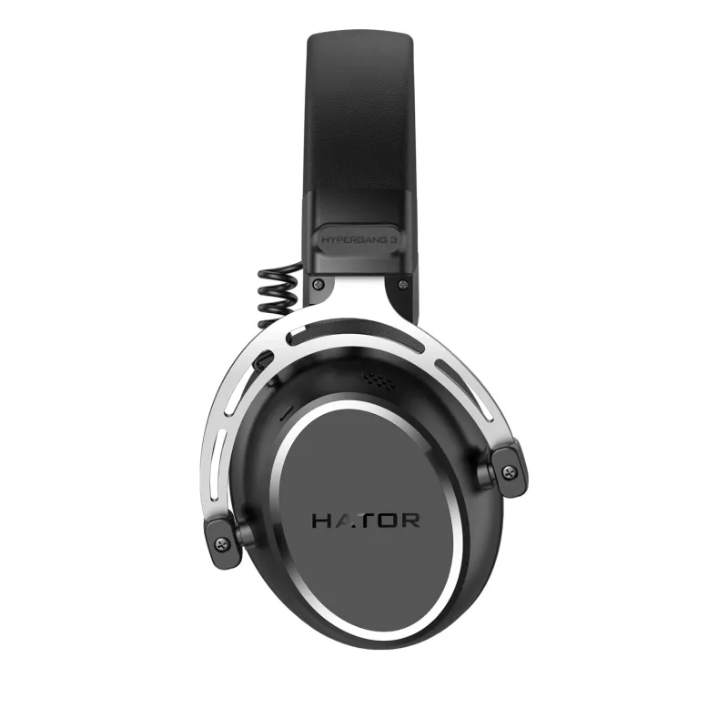HATOR HYPERGANG 3 Hi-Res Headset kabelgebunden Kopfband Gaming USB Type-C / USB Type-A Schwarz