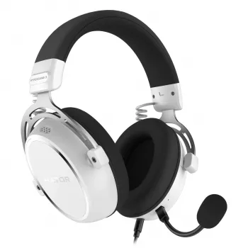 HATOR HYPERGANG 3 Hi-Res Headset Kabelgebunden Kopfband Gaming USB Type-C / USB Type-A Weiß