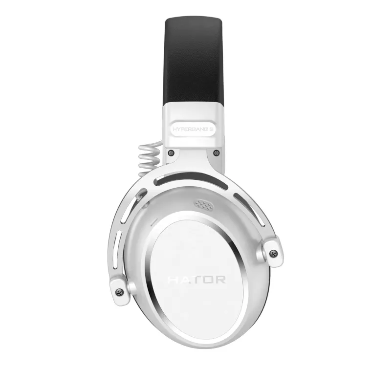 HATOR HYPERGANG 3 Hi-Res Headset Kabelgebunden Kopfband Gaming USB Type-C / USB Type-A Weiß