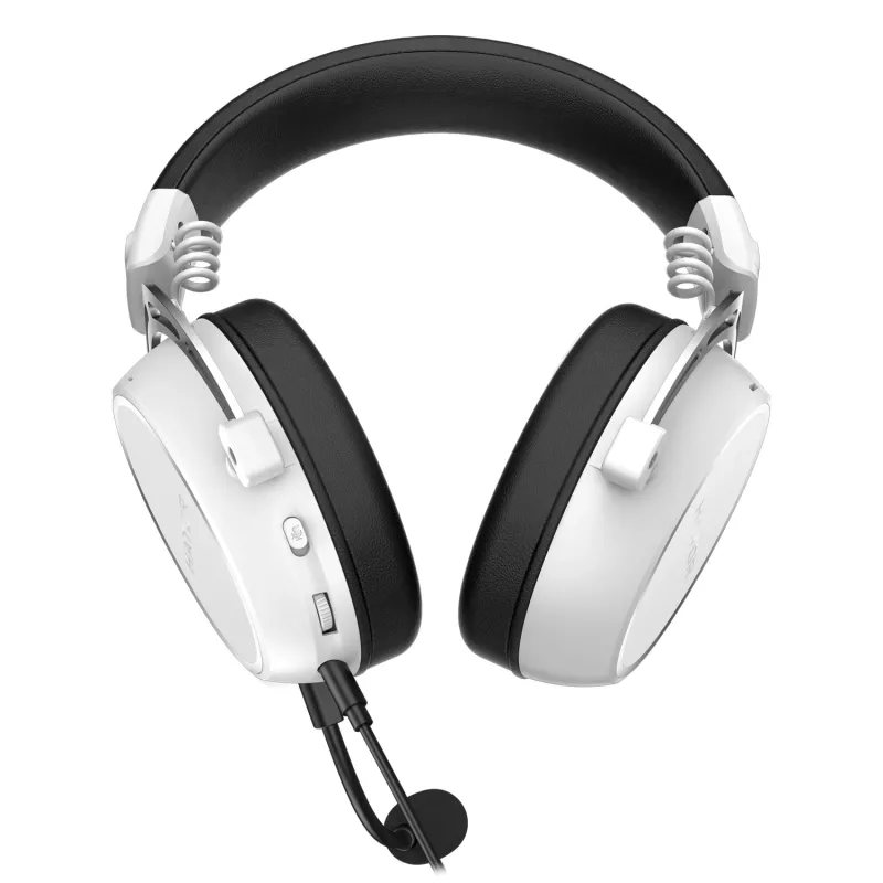 HATOR HYPERGANG 3 Hi-Res Headset Kabelgebunden Kopfband Gaming USB Type-C / USB Type-A Weiß