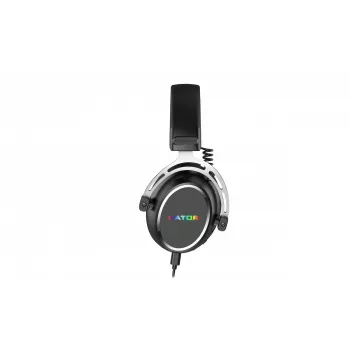 HATOR Hypergang 3 USB Headset Kabelgebunden & Kabellos Kopfband Gaming USB Typ-C / USB Typ-A Bluetooth Schwarz
