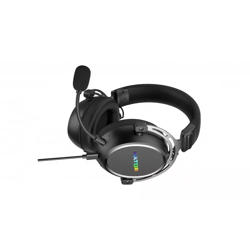 HATOR Hypergang 3 USB Headset Kabelgebunden & Kabellos Kopfband Gaming USB Typ-C / USB Typ-A Bluetooth Schwarz