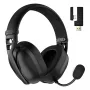HATOR Hyperpunk 3 kabelloses Headset Kabelgebunden & Kabellos Head-band Gaming USB Type-C / USB Type-A Bluetooth Schwarz