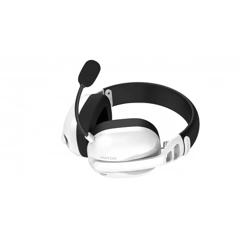 HATOR Hyperpunk 3 kabelloses Headset Kabelgebunden & Kabellos Head-band Gaming USB Type-C / USB Type-A Bluetooth Weiß