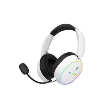 HATOR Phoenix 2 kabelloses Headset Kabelgebunden & Kabellos Kopfband Gaming USB Type-C / USB Type-A Bluetooth Weiß