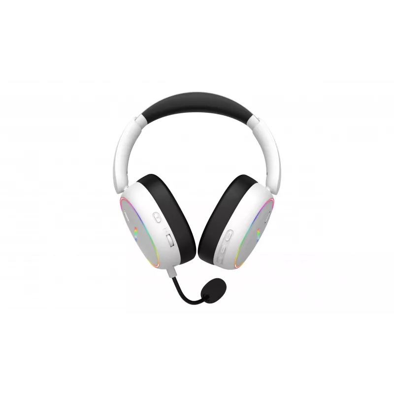 HATOR Phoenix 2 kabelloses Headset Kabelgebunden & Kabellos Kopfband Gaming USB Type-C / USB Type-A Bluetooth Weiß