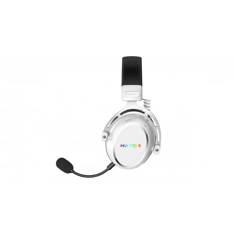 HATOR Hypergang 3 kabelloses Headset Head-band Gaming USB Type-C / USB Type-A Bluetooth Weiß