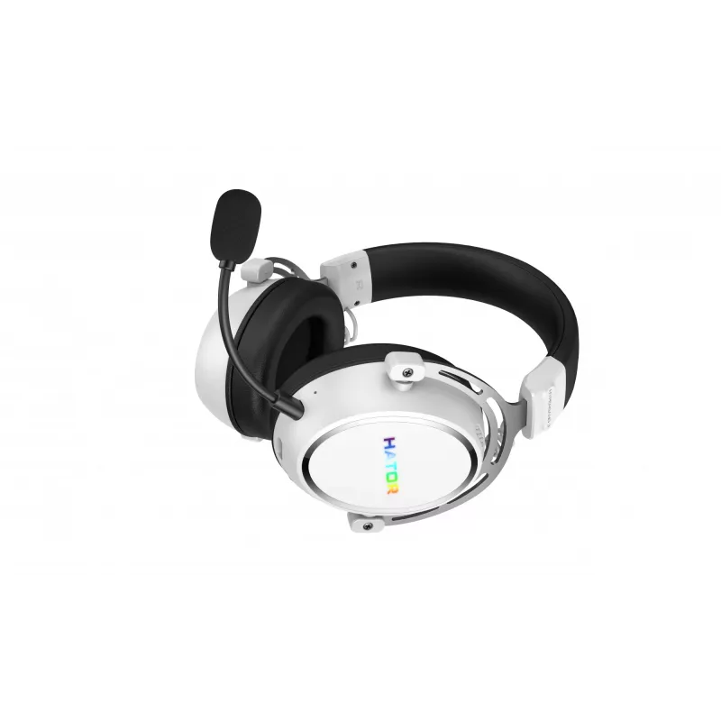 HATOR Hypergang 3 kabelloses Headset Head-band Gaming USB Type-C / USB Type-A Bluetooth Weiß