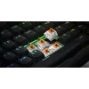 HATOR Rockfall 3 TKL Wireless, schwarz, QMK/VIA, OMA-Profil weiß-schwarze Tastenkappen Tastatur - lineare mechanische Hotswap-Schalter - US - ANSI-Layout (HTK850)