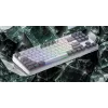 HATOR Rockfall 3 TKL Wireless, schwarz, QMK/VIA, OMA-Profil weiß-schwarze Tastenkappen Tastatur - lineare mechanische Hotswap-Schalter - US - ANSI-Layout (HTK850)