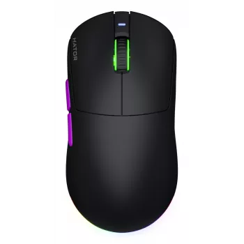 HATOR Quasar 3 Ultra 8K Wireless Maus Gaming Beidhändig RF Wireless + Bluetooth + USB Typ-A Optisch 30000 DPI