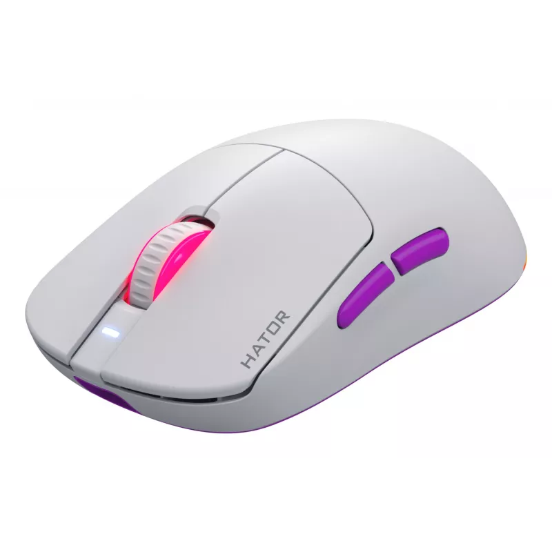 HATOR Quasar 3 Ultra 8K Wireless-Maus Gaming Beidhändig RF Wireless + Bluetooth + USB Typ-A Optisch 30000 DPI