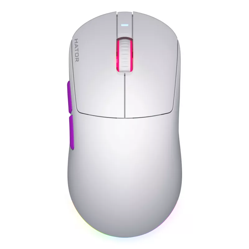 HATOR Quasar 3 Ultra 8K Wireless-Maus Gaming Beidhändig RF Wireless + Bluetooth + USB Typ-A Optisch 30000 DPI