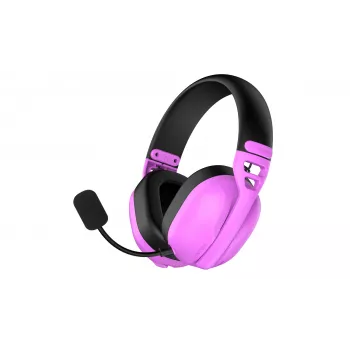 HATOR Hyperpunk 3 kabelloses Headset Kabelgebunden & Kabellos Head-band Gaming USB Type-C / USB Type-A Bluetooth Violett