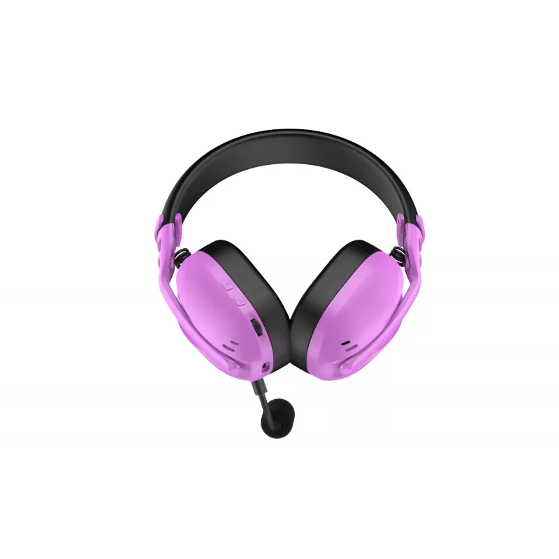 HATOR Hyperpunk 3 kabelloses Headset Kabelgebunden & Kabellos Head-band Gaming USB Type-C / USB Type-A Bluetooth Violett