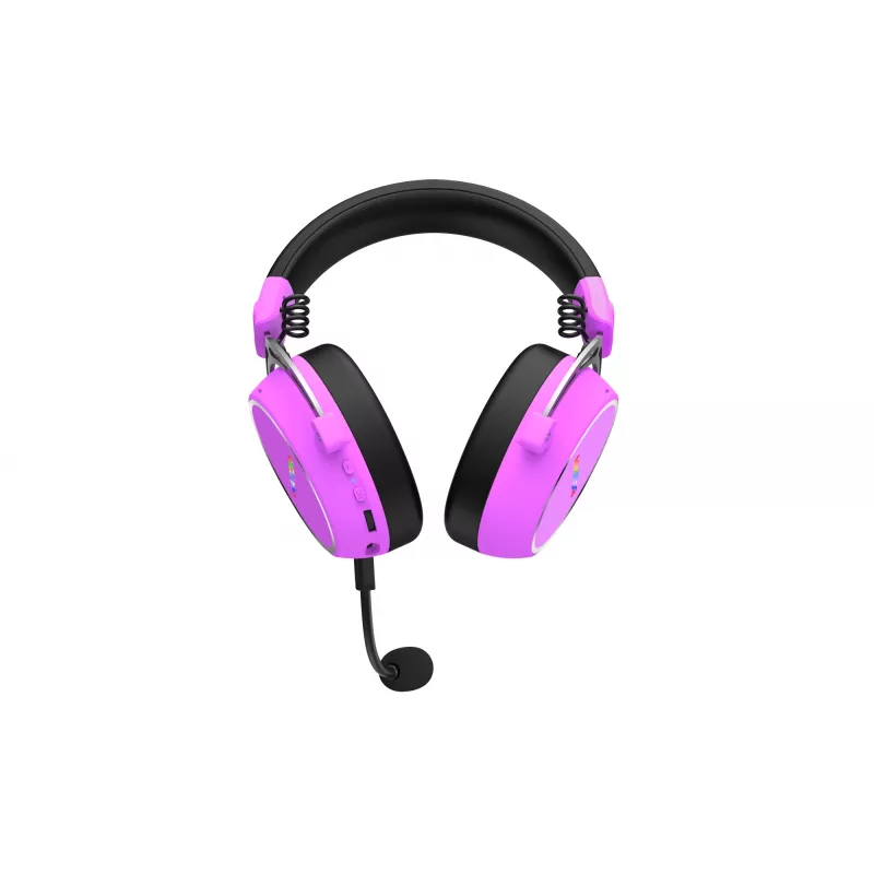 HATOR Hypergang 3 kabelloses Headset Head-band Gaming USB Type-C / USB Type-A Bluetooth Violet