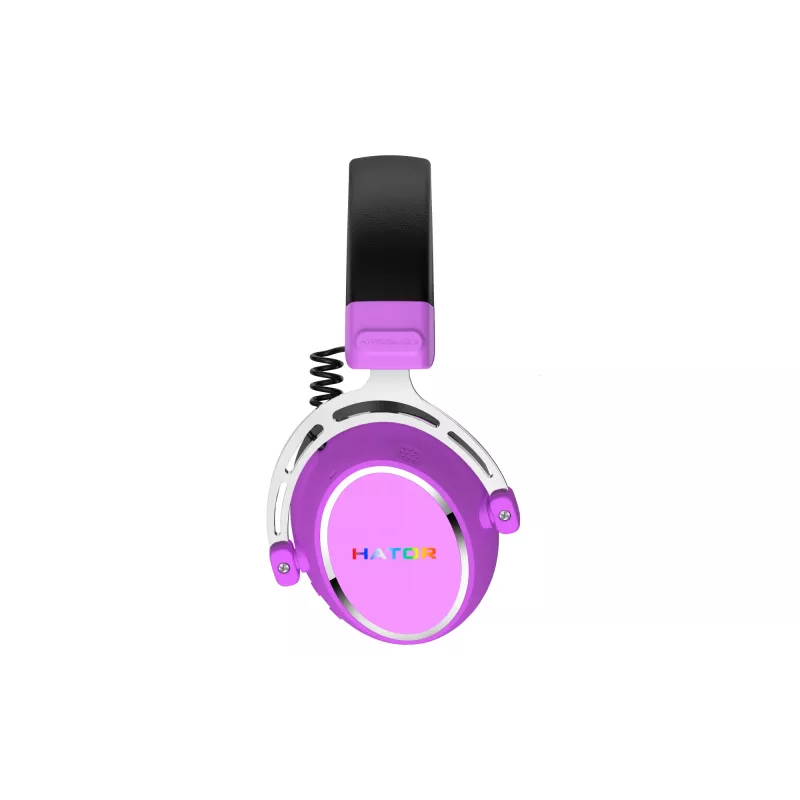 HATOR Hypergang 3 kabelloses Headset Head-band Gaming USB Type-C / USB Type-A Bluetooth Violet