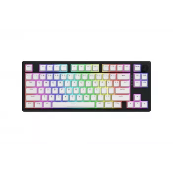 HATOR Skyfall Wireless 80 Tastatur Gaming USB + RF Wireless + Bluetooth QWERTY US English Schwarz, Weiß