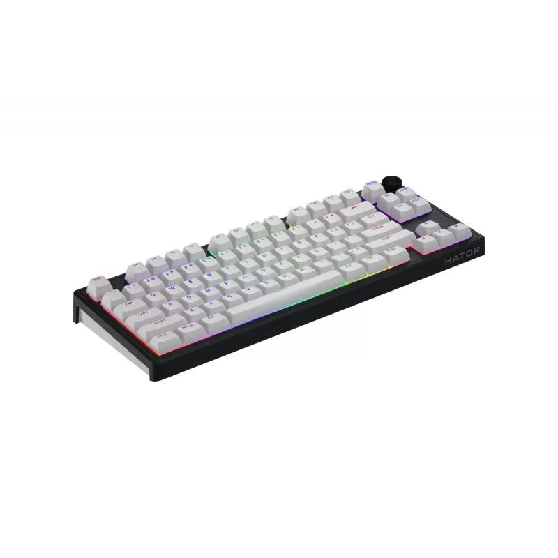 HATOR Skyfall Wireless 80 Tastatur Gaming USB + RF Wireless + Bluetooth QWERTY US English Schwarz, Weiß