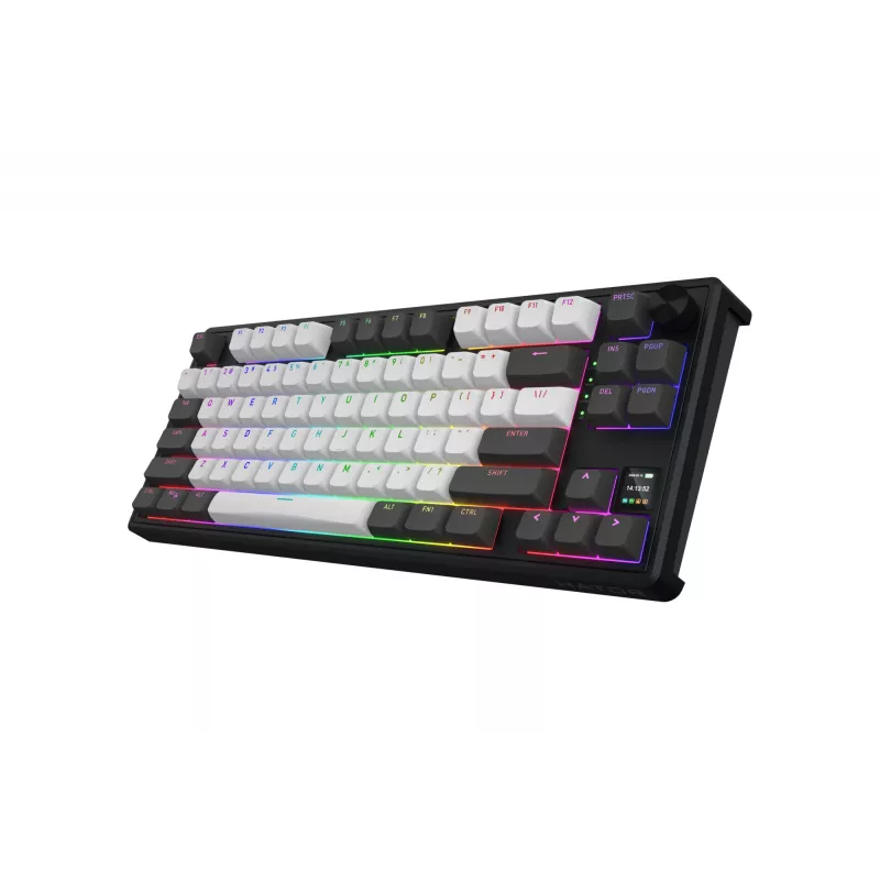 HATOR Skyfall Pro Wireless 80 Tastatur Gaming USB + RF Wireless + Bluetooth QWERTY US English Schwarz, Grau