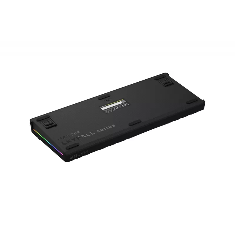 HATOR Skyfall Pro Wireless 80 Tastatur Gaming USB + RF Wireless + Bluetooth QWERTY US English Schwarz, Grau