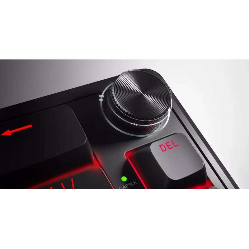 HATOR Skyfall 65 Kabelgebunden, Mechanisch, USB-C, Aurum Sterling, 70M Anschläge, RGB, Schwarz, 790g
