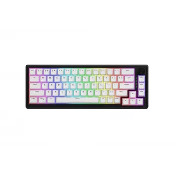 HATOR Skyfall Wireless 65 Tastatur Gaming USB + RF Wireless + Bluetooth QWERTY US English Schwarz, Weiß