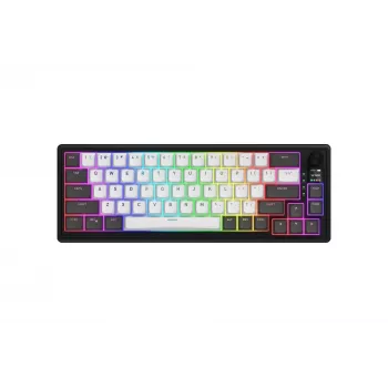 HATOR Skyfall Pro Wireless 65 Tastatur Gaming USB + RF Wireless + Bluetooth QWERTY US English Schwarz, Grau