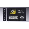 HATOR Skyfall Pro Wireless 65 Tastatur Gaming USB + RF Wireless + Bluetooth QWERTY US English Schwarz, Grau