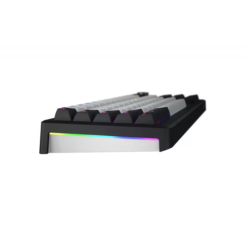 HATOR Skyfall 65 MAG ULTIMA 8K kabellose Tastatur Gaming USB + RF Wireless + Bluetooth QWERTY US English Schwarz, Weiß