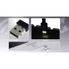 HATOR Skyfall 65 MAG ULTIMA 8K kabellose Tastatur Gaming USB + RF Wireless + Bluetooth QWERTY US English Schwarz, Weiß