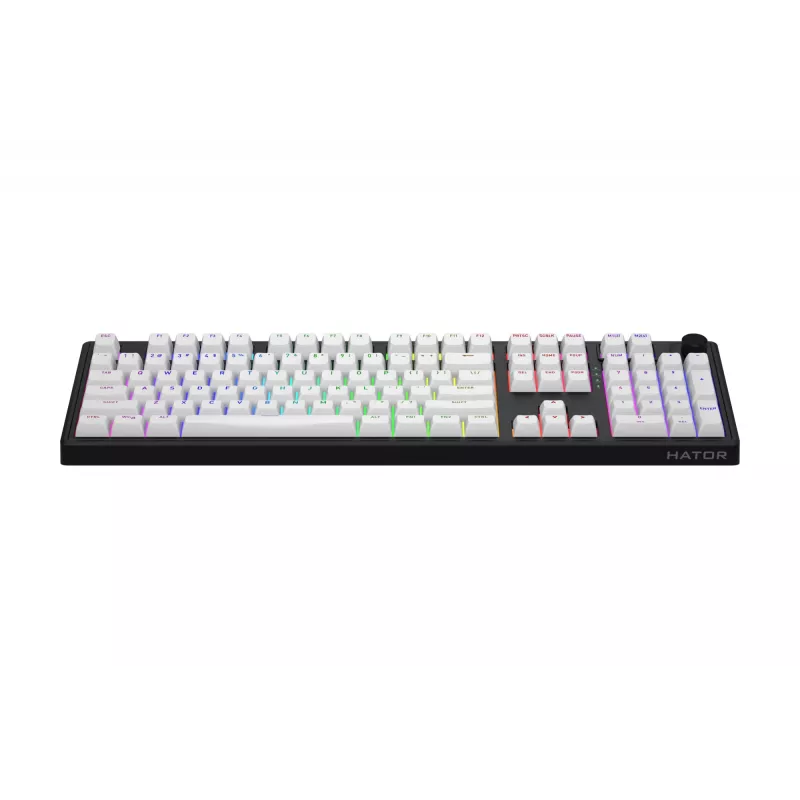 HATOR Skyfall Wireless 100 Tastatur Gaming USB + RF Wireless + Bluetooth QWERTY US English Schwarz, Weiß
