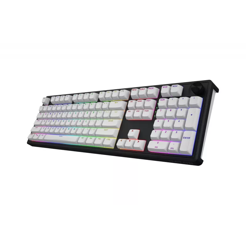 HATOR Skyfall Wireless 100 Tastatur Gaming USB + RF Wireless + Bluetooth QWERTY US English Schwarz, Weiß