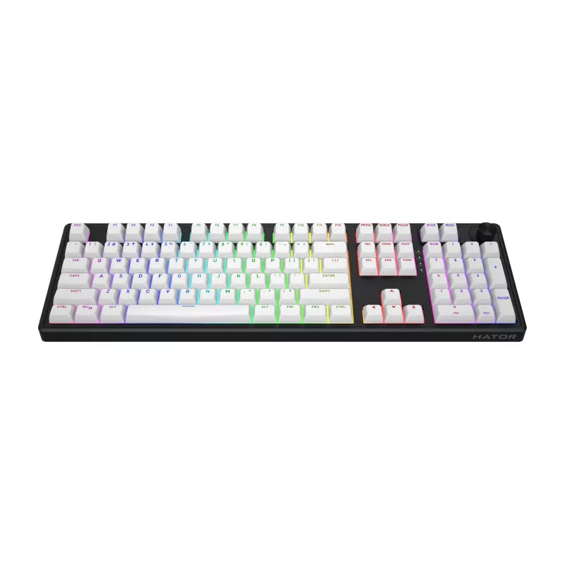 HATOR Skyfall Wireless 100 Tastatur Gaming USB + RF Wireless + Bluetooth QWERTY US English Schwarz, Weiß
