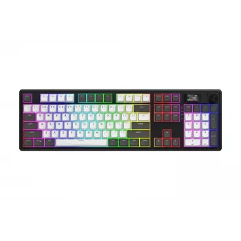 HATOR Skyfall Pro Wireless 100 Tastatur Gaming USB + RF Wireless + Bluetooth QWERTY US English Schwarz, Grau