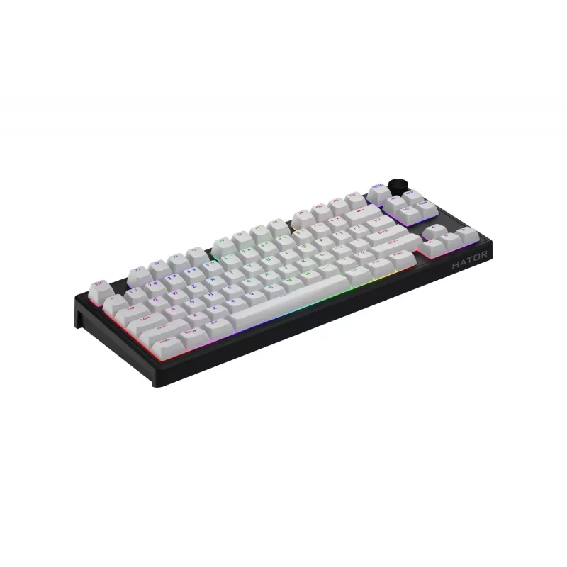 HATOR Skyfall 80 MAG ULTRA 8K Tastatur Gaming USB QWERTY US-Englisch Schwarz, Weiß