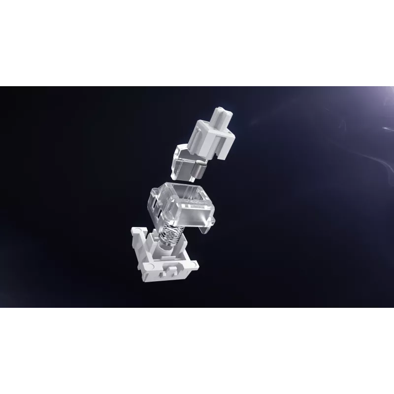 HATOR Skyfall 80 MAG ULTRA 8K Tastatur Gaming USB QWERTY US-Englisch Schwarz, Weiß
